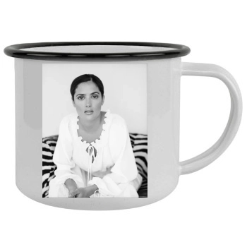 Salma Hayek Camping Mug