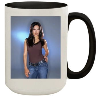 Salma Hayek 15oz Colored Inner & Handle Mug