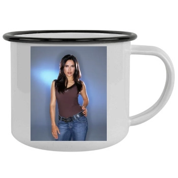 Salma Hayek Camping Mug