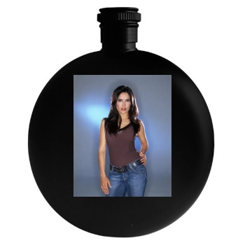 Salma Hayek Round Flask