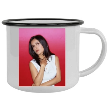 Salma Hayek Camping Mug