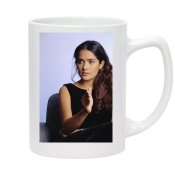 Salma Hayek 14oz White Statesman Mug