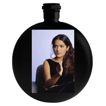 Salma Hayek Round Flask