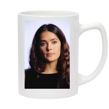 Salma Hayek 14oz White Statesman Mug