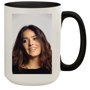 Salma Hayek 15oz Colored Inner & Handle Mug