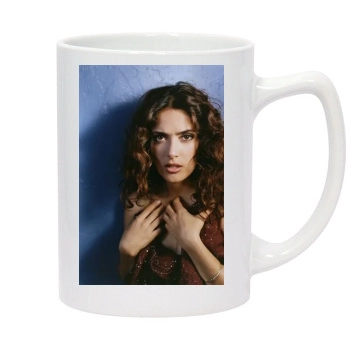 Salma Hayek 14oz White Statesman Mug