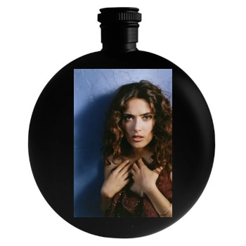 Salma Hayek Round Flask