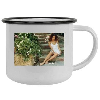 Salma Hayek Camping Mug