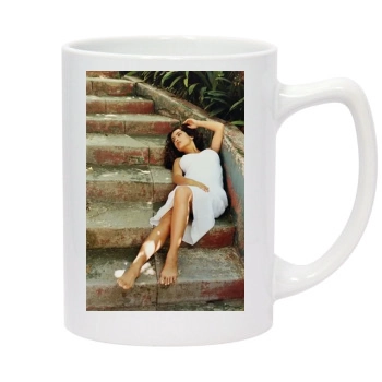 Salma Hayek 14oz White Statesman Mug