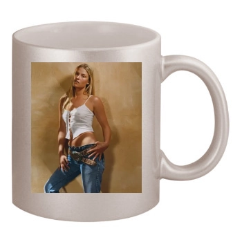 Ali Larter 11oz Metallic Silver Mug