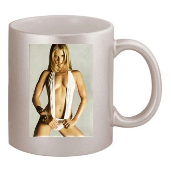 Ali Larter 11oz Metallic Silver Mug