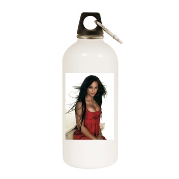 Alicia Keys White Water Bottle With Carabiner