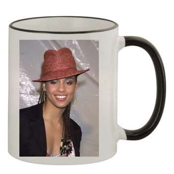 Alicia Keys 11oz Colored Rim & Handle Mug