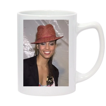 Alicia Keys 14oz White Statesman Mug