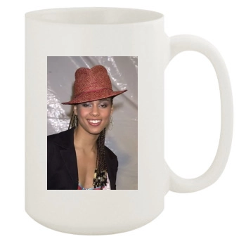 Alicia Keys 15oz White Mug