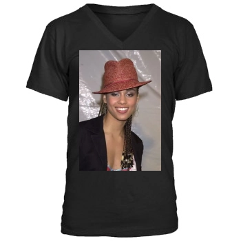 Alicia Keys Men's V-Neck T-Shirt