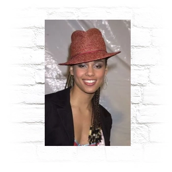 Alicia Keys Metal Wall Art