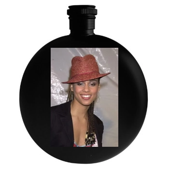 Alicia Keys Round Flask