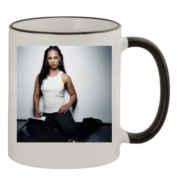 Alicia Keys 11oz Colored Rim & Handle Mug