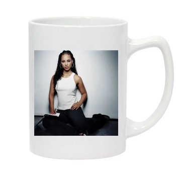 Alicia Keys 14oz White Statesman Mug