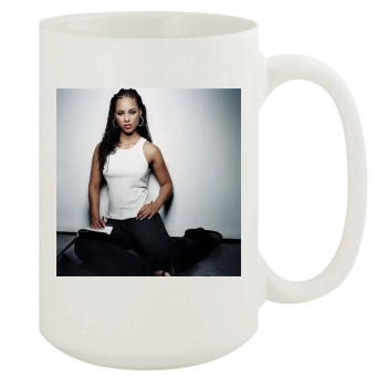 Alicia Keys 15oz White Mug