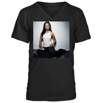 Alicia Keys Men's V-Neck T-Shirt