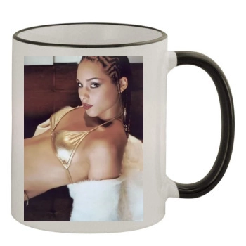 Alicia Keys 11oz Colored Rim & Handle Mug