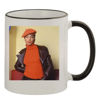 Alicia Keys 11oz Colored Rim & Handle Mug