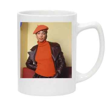 Alicia Keys 14oz White Statesman Mug