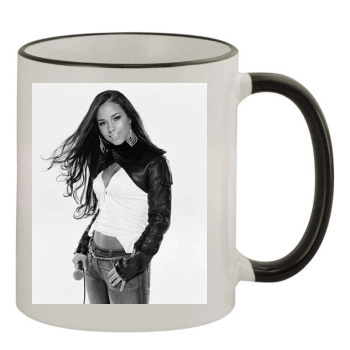 Alicia Keys 11oz Colored Rim & Handle Mug