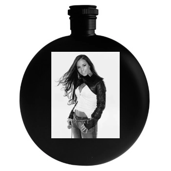 Alicia Keys Round Flask