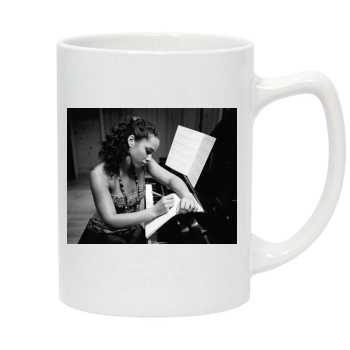 Alicia Keys 14oz White Statesman Mug