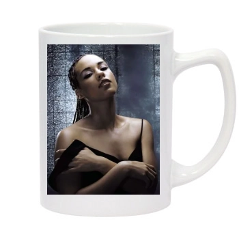 Alicia Keys 14oz White Statesman Mug