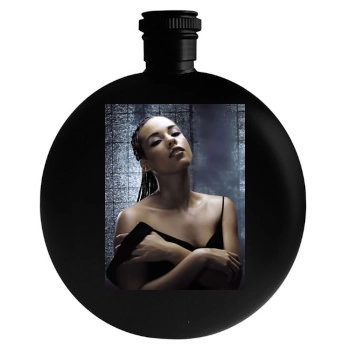 Alicia Keys Round Flask