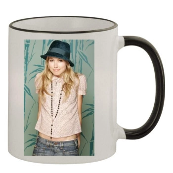 Sarah Carter 11oz Colored Rim & Handle Mug