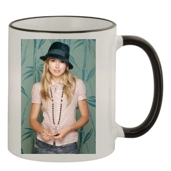 Sarah Carter 11oz Colored Rim & Handle Mug