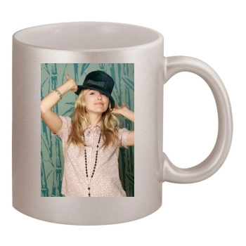 Sarah Carter 11oz Metallic Silver Mug