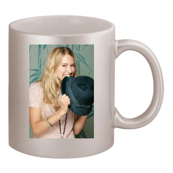 Sarah Carter 11oz Metallic Silver Mug