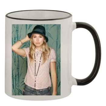 Sarah Carter 11oz Colored Rim & Handle Mug