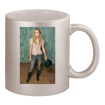 Sarah Carter 11oz Metallic Silver Mug