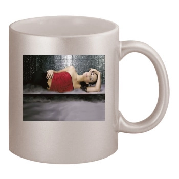 Alicia Keys 11oz Metallic Silver Mug