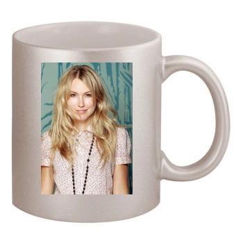 Sarah Carter 11oz Metallic Silver Mug