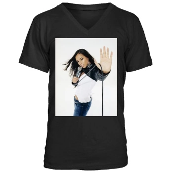 Alicia Keys Men's V-Neck T-Shirt