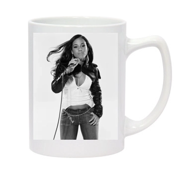 Alicia Keys 14oz White Statesman Mug