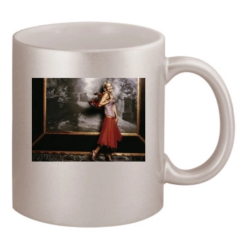 Sarah Connor 11oz Metallic Silver Mug