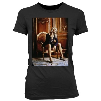 Sarah Connor Women's Junior Cut Crewneck T-Shirt