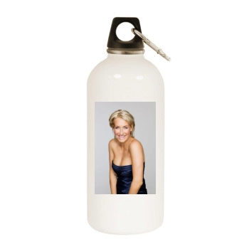 Sarah Connor White Water Bottle With Carabiner