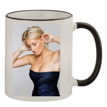 Sarah Connor 11oz Colored Rim & Handle Mug