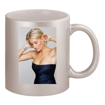 Sarah Connor 11oz Metallic Silver Mug