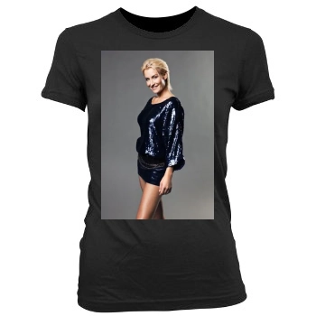 Sarah Connor Women's Junior Cut Crewneck T-Shirt